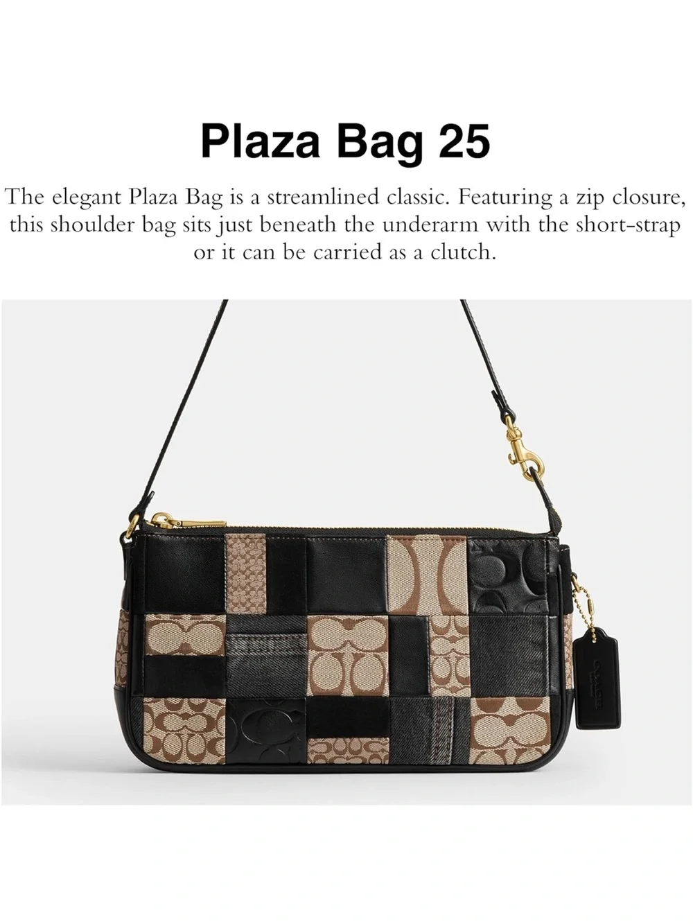 Coach compact shoulder